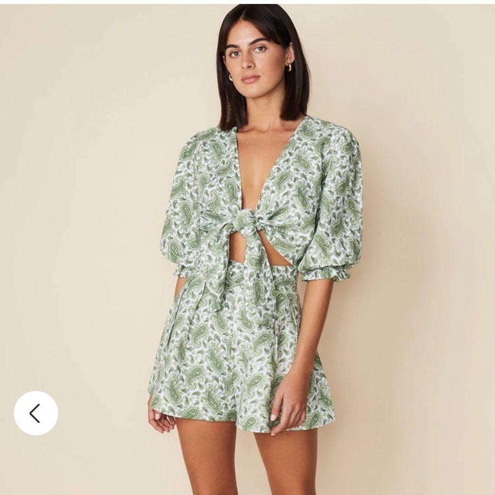 Faithfull the Brand Sable Paisley Print Set